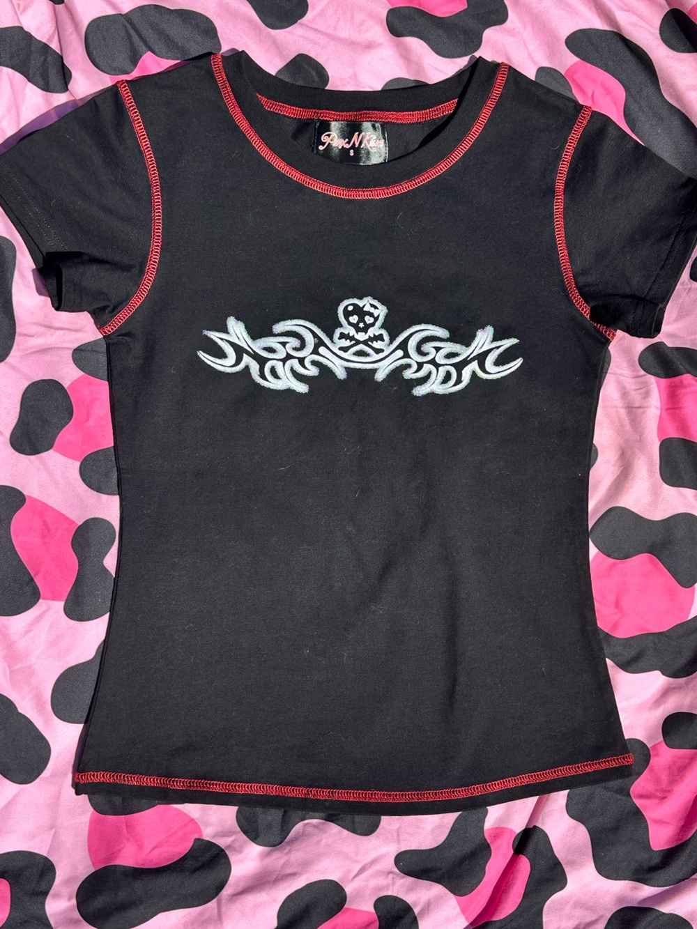 punxnkisses gothic baby tee